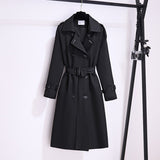 South Korea Dongdaemun Classic Long Fashion Windwear Women's Autumn New Korean Version Of Waist Coat In Tide HZ1225