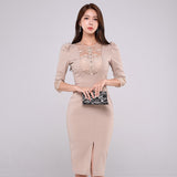 Yu Sister Fan's New Two-Piece Korean Version Of The Famous Woman Temperament Hairy Short Coat + Waist Swing Skirt Hepburn Suit HZ1225