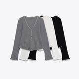 New Quilting Pocket In Autumn With Loose Casual Cotton Coat HZ1225